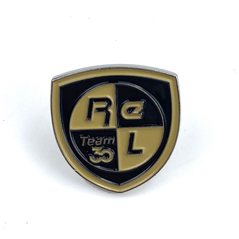 Tennis Space Enamel Pin