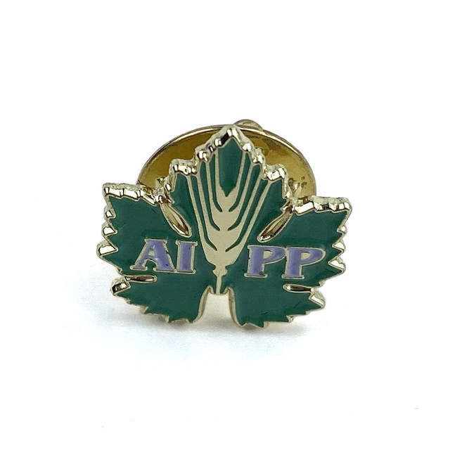 Přizpůsoben&yacute; smaltovan&yacute; kol&iacute;k ze zlat&eacute; ž&aacute;by