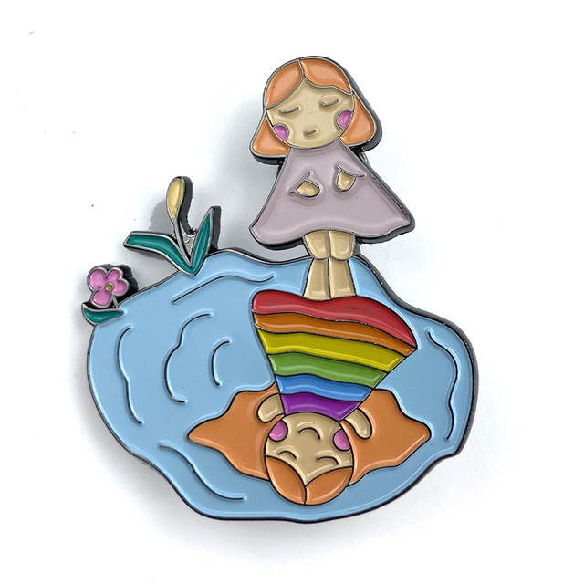 Emajlirana igla za fotografije meke žabe