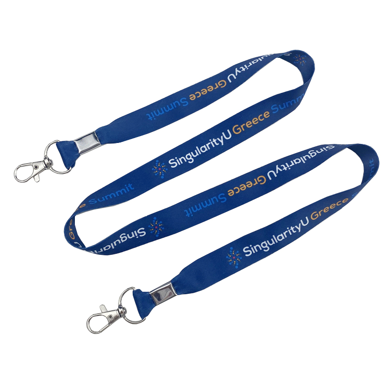 Neck Strap Polyester Heat Transfer Lanyard for Sublimation