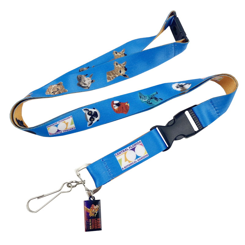Colorful Polyester Heat Transfer Lanyard for Promotion