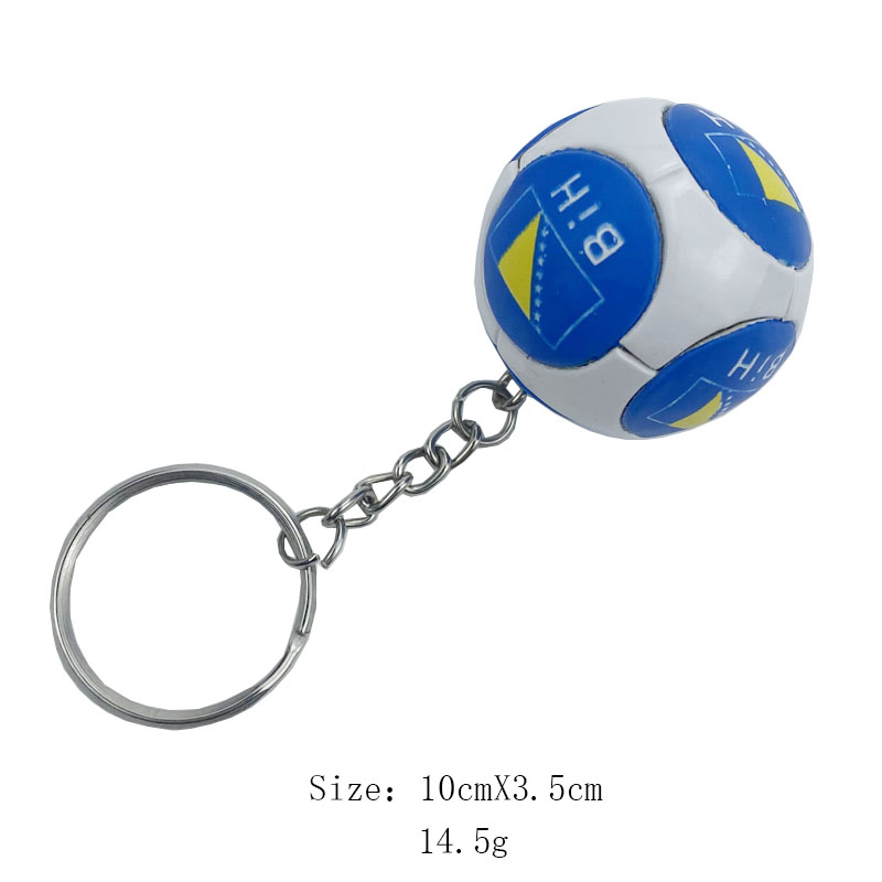 Pu Puff Ball Sleutelhanger Vir Motor