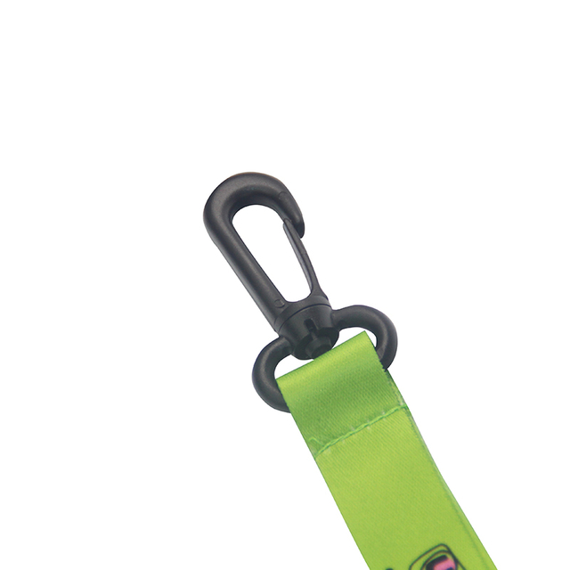 Hochwertiges Satin-Lanyard mit W&auml;rme&uuml;bertragung als Werbegeschenk