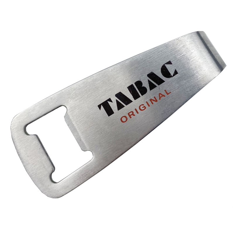 Ploch&yacute; prenosn&yacute; otv&aacute;rač na fľaše s dvojit&yacute;m p&aacute;ntom