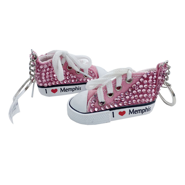 Кристальный силиконовый брелок для обуви для детей