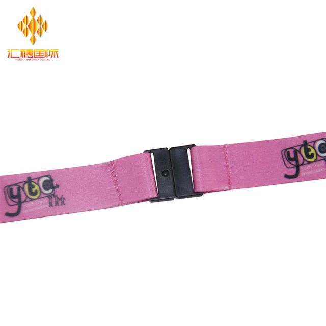 Sublimation အတွက် စိတ်ကြိုက် Eco-Friendly Polyester Lanyard