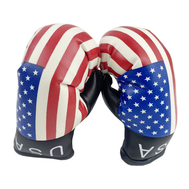 Chaveiro de luva de boxe de borracha personalizado masculino