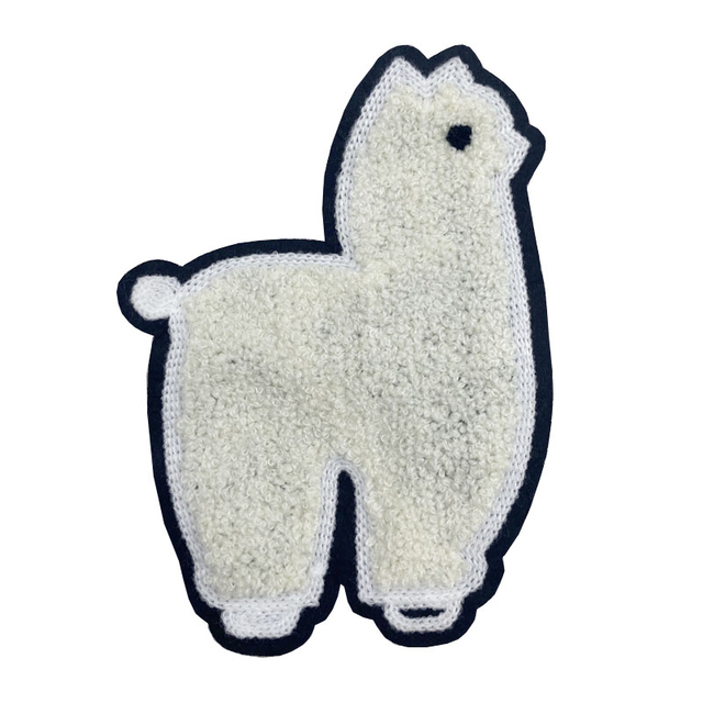 Su&eacute;ter Seda Parche De Chenilla De Alta Calidad