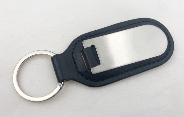 Բարձր խտության կաշվե 3D Keychain տղաների համար