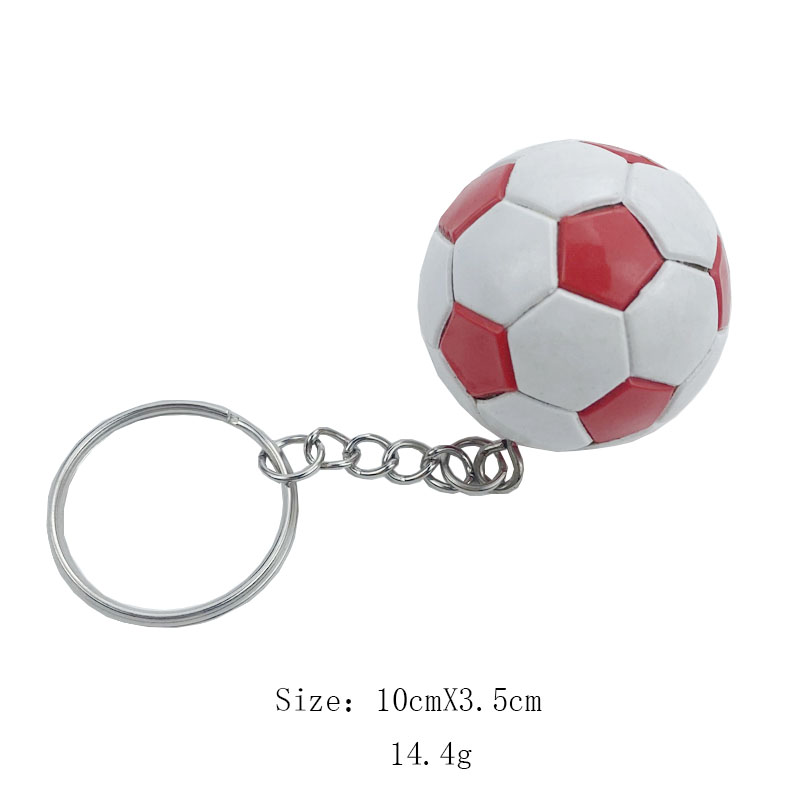 Pu Soccer Ball Keychain Kwa Guys