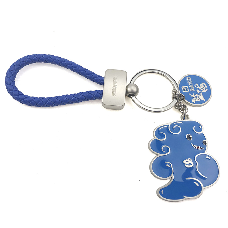 Gantungan Kunci Kulit Biji-Bijian Modis Berbentuk Bintang