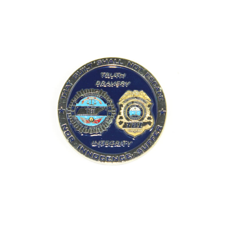 Promotional Modern Metal Challenge Coin