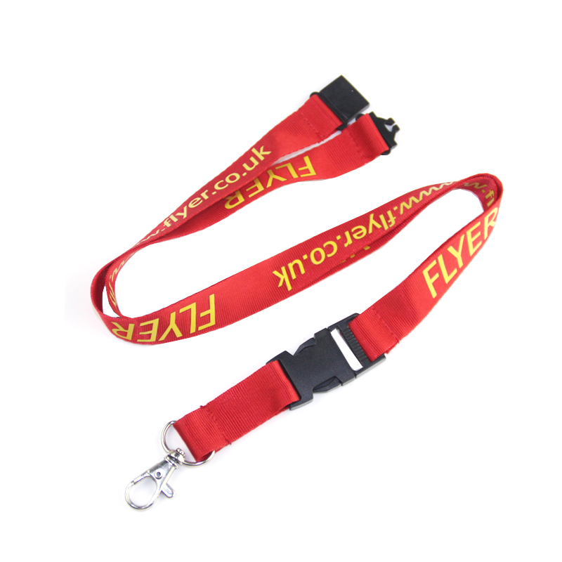 நண்பர்களுக்காக நெய்யப்பட்ட OEM பாலியஸ்டர் லேன்யார்ட்