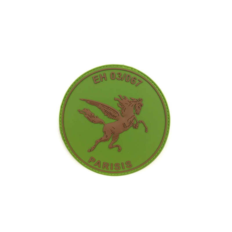 Eco-vriendelijke transparante PVC-patch voor T-shirt