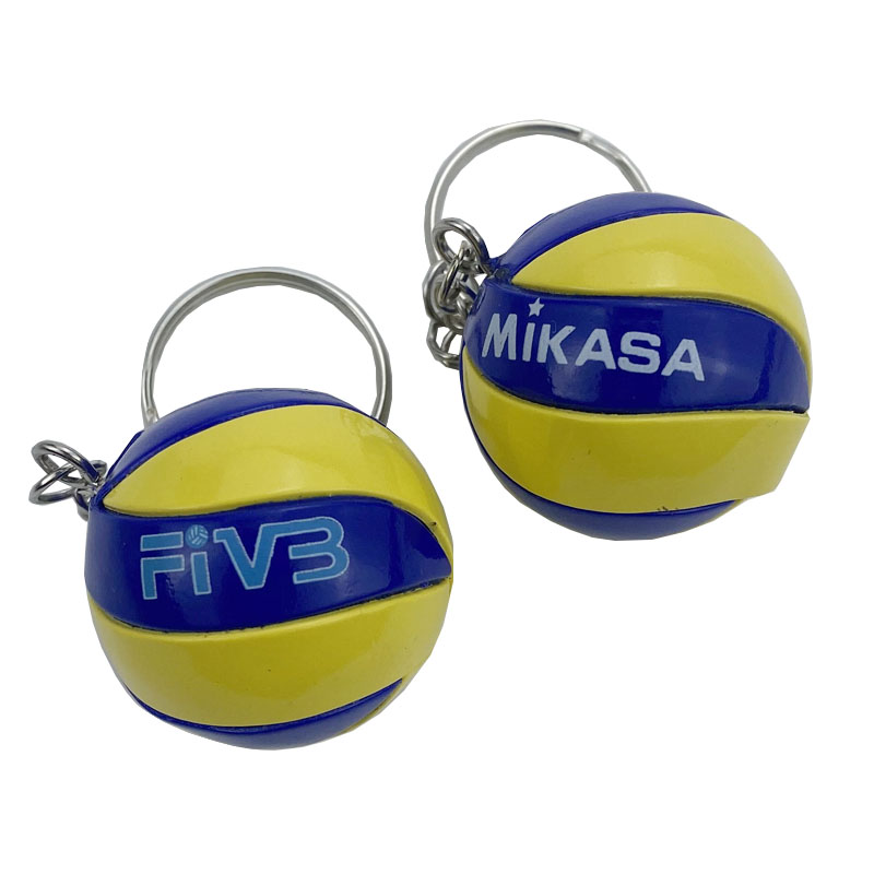 Կաշվե Mini Ball Keychain բանալիների համար
