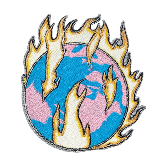 Damit Polyester Custom Chenille Patch