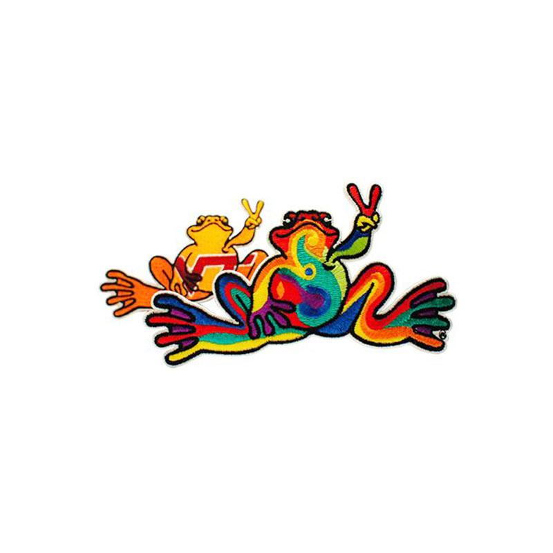 Pisan našitek za vezenje z logotipom znamke za srajce