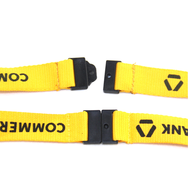 Lanyard Boleh Disesuaikan Poliester Bercetak untuk Promosi