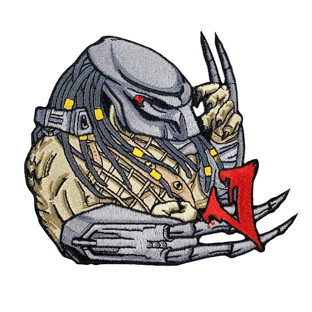 Patch de bordado t&ecirc;xtil Dragon para sapato