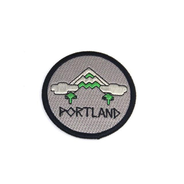 Personalized Brand Logo Embroidery Patch para sa Garment