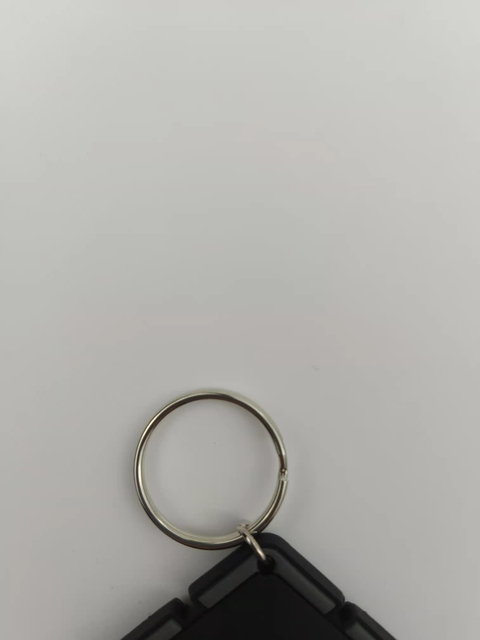 वाटरप्रूफ वैयक्तिकृत सजावट मोटी पीवीसी चाबी का गुच्छा