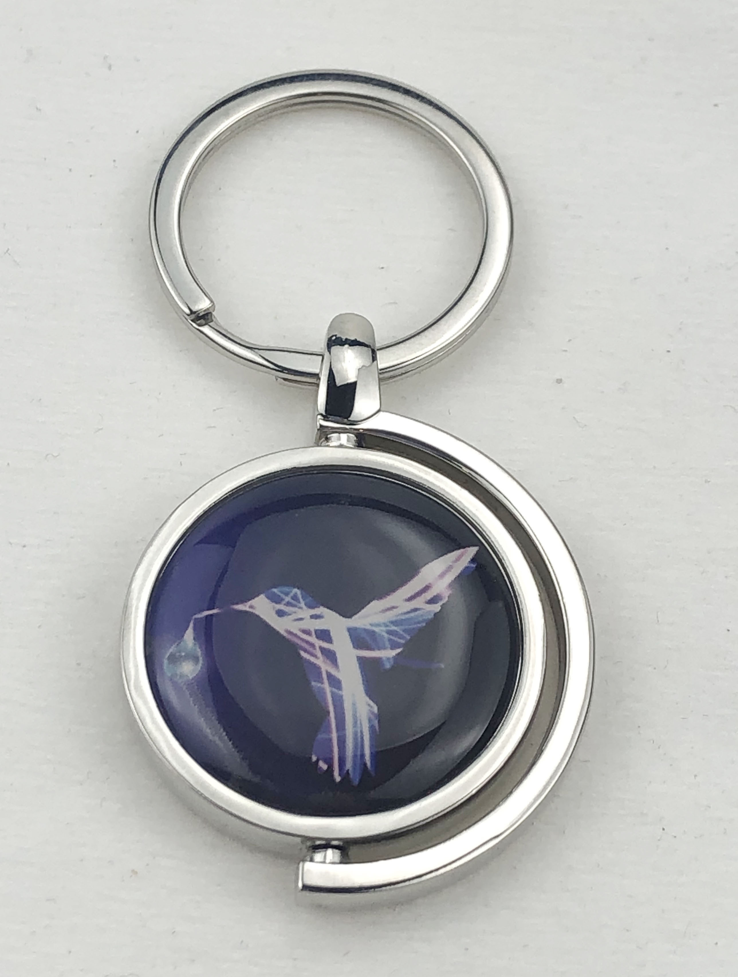 S&oslash;d kortholder high-density metal n&oslash;glering