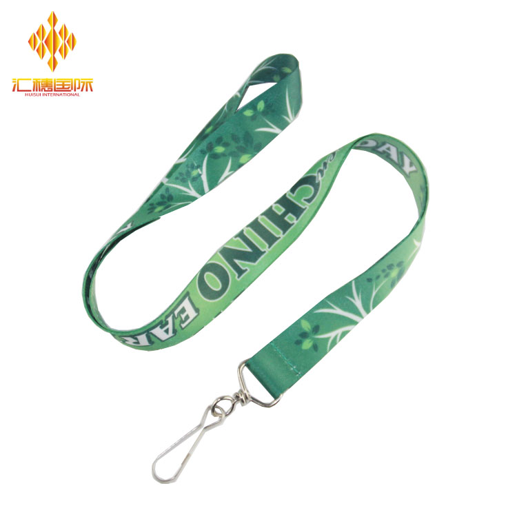 Neck Strap OEM Polyester Lanyard kwa Kadi