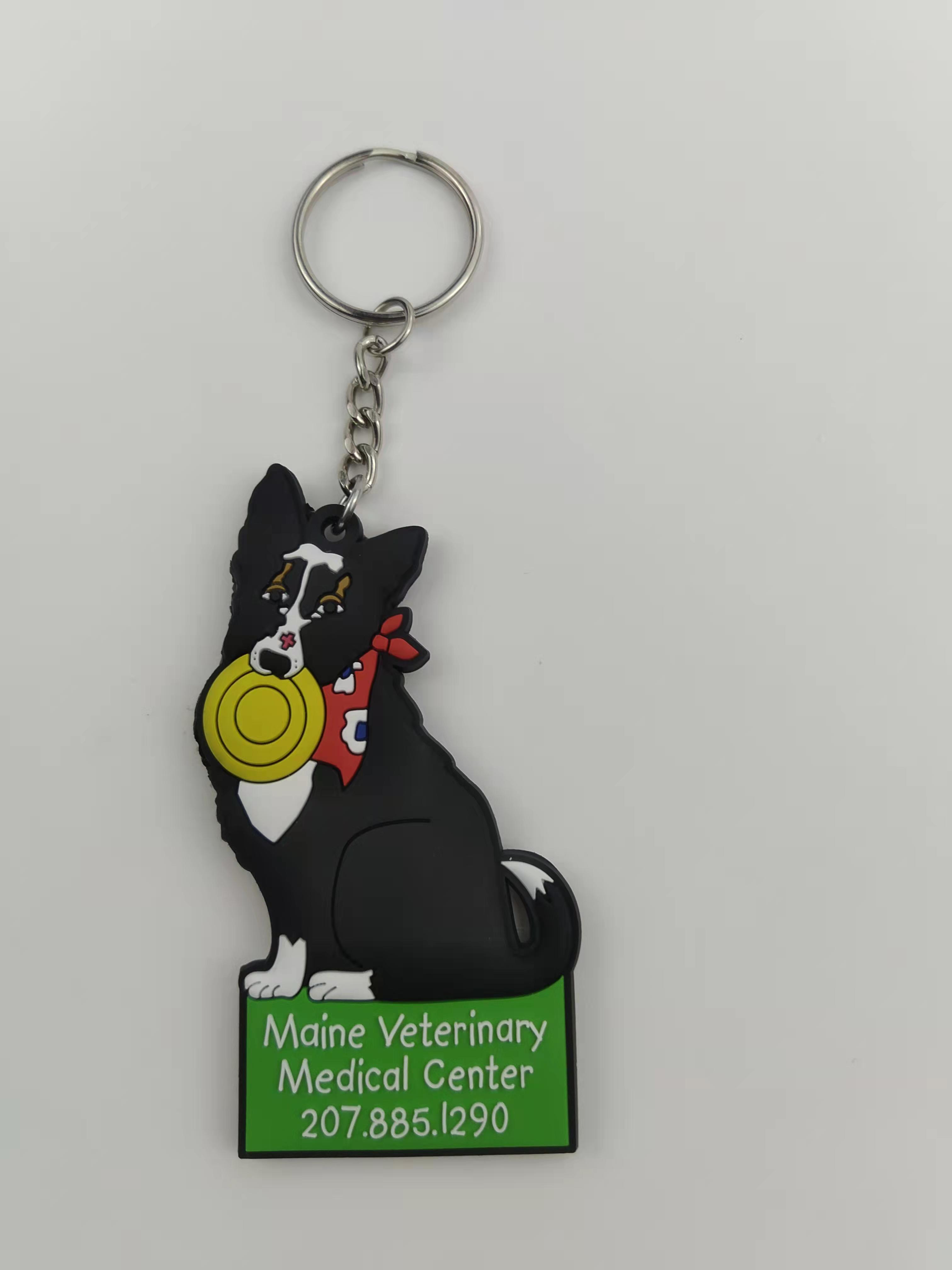 מחזיק מפתחות Pvc קטן מגומי לאירועים