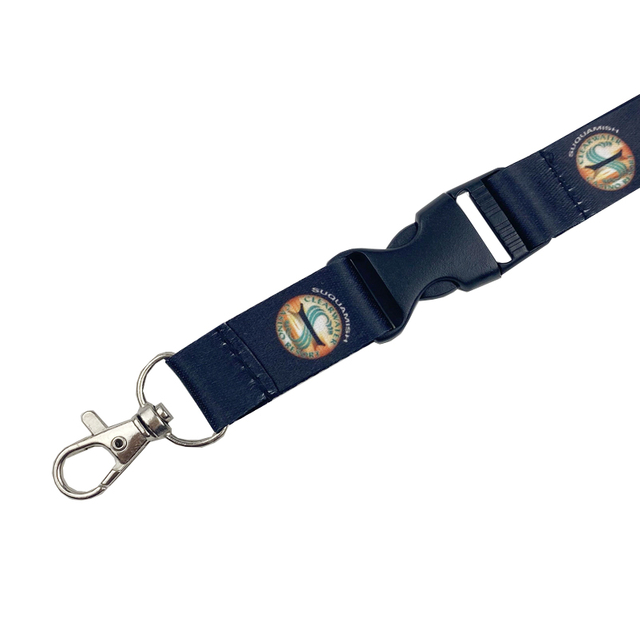 승화를 위한 금속 클립 OEM 폴리에스터 방아끈