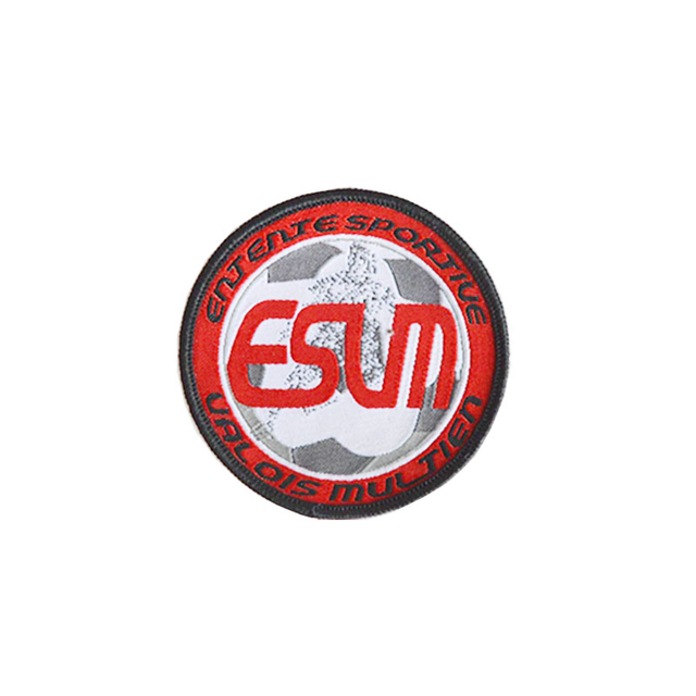 Anpassad f&auml;rgglad broderilapp f&ouml;r kl&auml;nningar