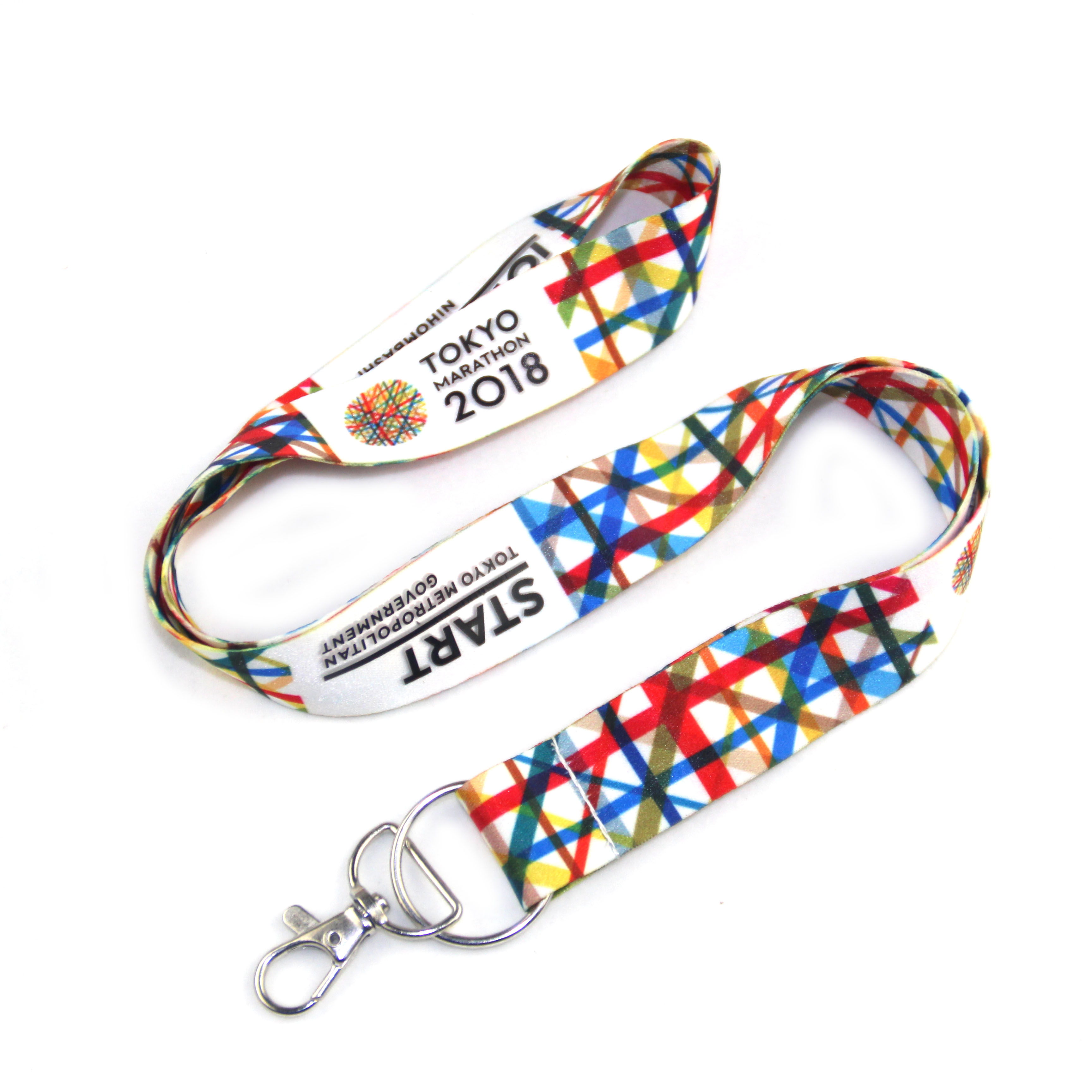 Hals Nylon Heat Transfer Lanyard til salgsfremmende gave