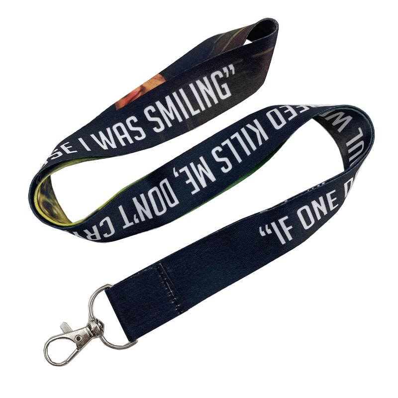 Printing Polyester Heat Transfer Lanyard for Sublimation