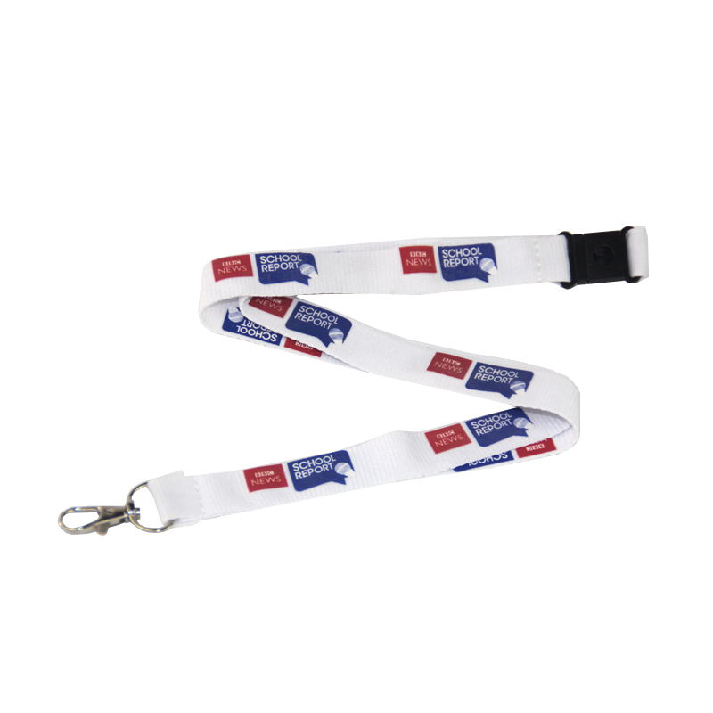 ለ Sublimation ጥቅል ሊበጅ የሚችል ፖሊስተር Lanyard