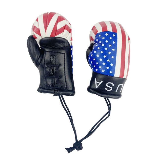 Leporem Leather Boxing Glove Keychain Souvenir