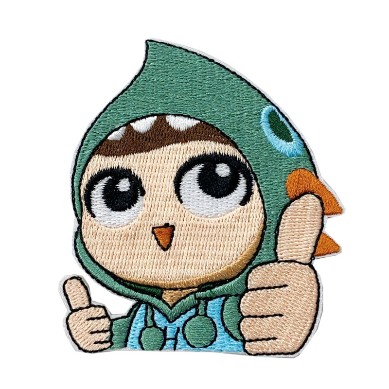 신발용 자체 접착 개인 라벨 자수 패치