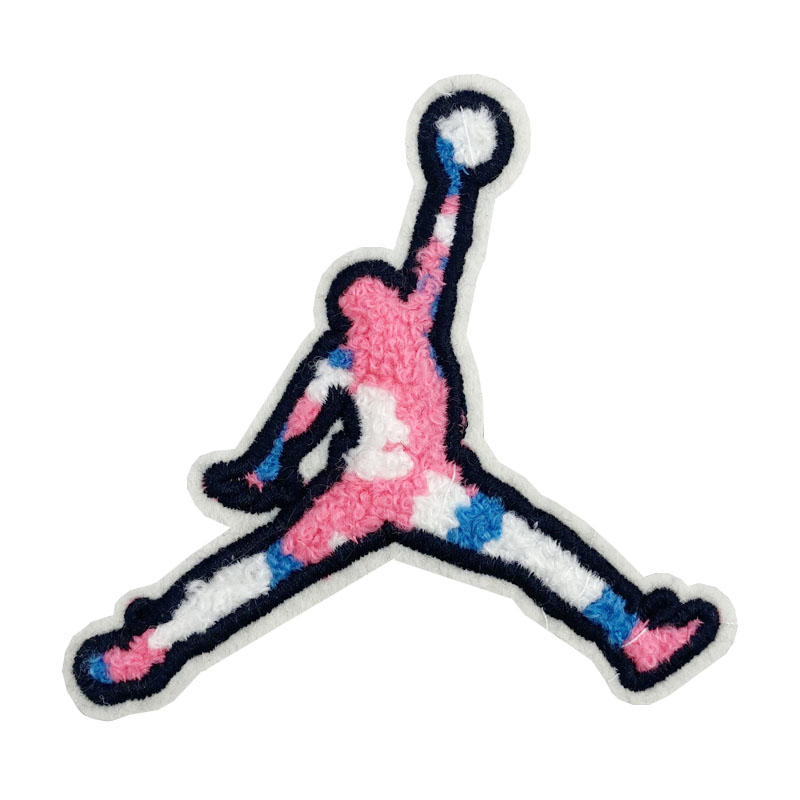 Babies Mfuko wa Soka Desturi Chenille Kiraka